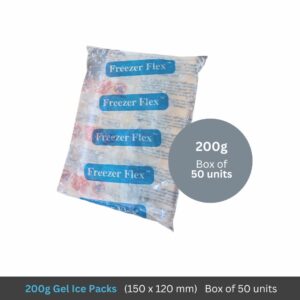 (Qty 50) Gel Ice Packs - 200g