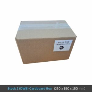 Stock 2 DWB Cardboard Boxes (Qty 25)