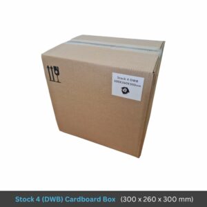 Stock 4 DWB Cardboard Boxes (Qty 25)