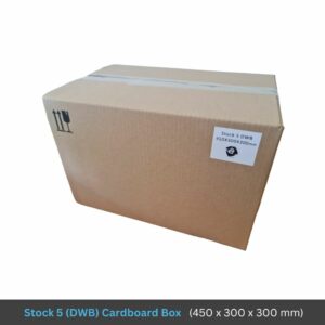 Stock 5 DWB Cardboard Boxes (Qty 25)