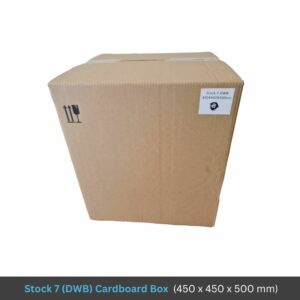 Stock 7 DWB Cardboard Boxes (Qty 25)