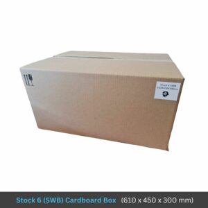 Stock 6 SWB Cardboard Boxes (Qty 25)